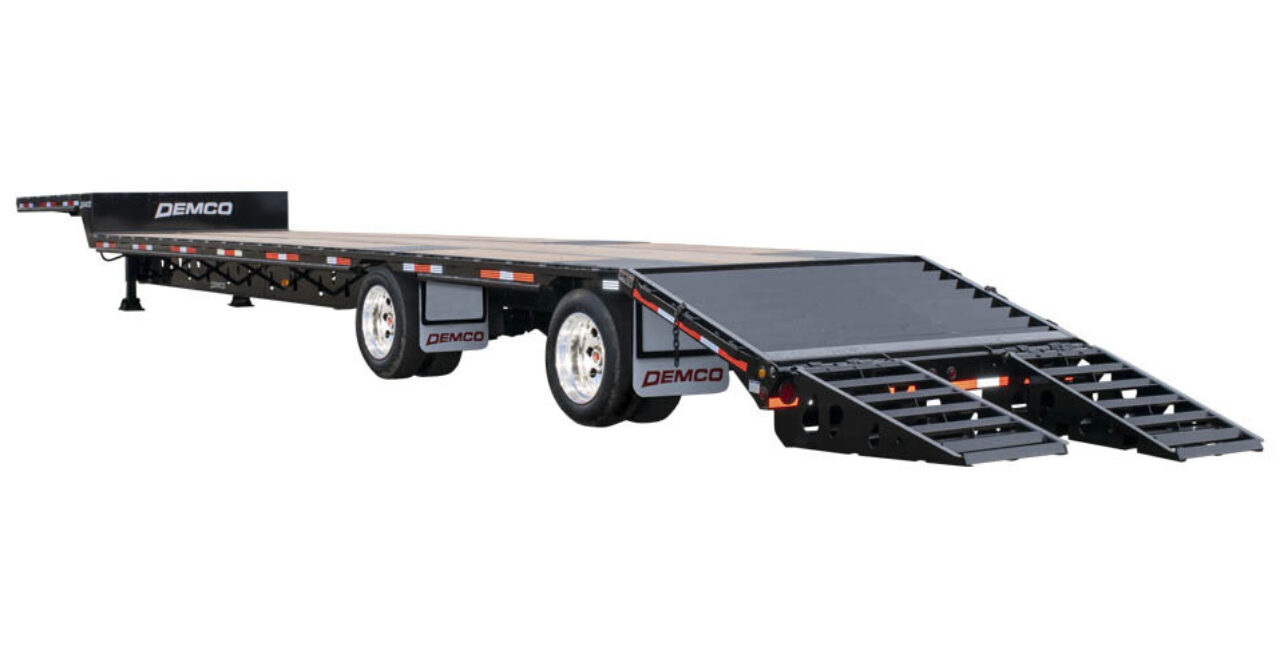 Demco 48'+5'  BEAVER TAIL WITH TWIN RAMPS - image 1 of 1