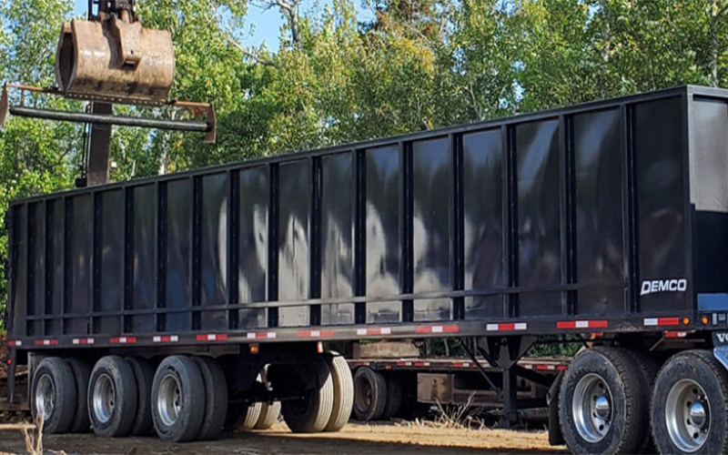 DEMCO 40' Gondola Scrap Trailer (4' Wall) DEMCO 40' Gondola Scrap Trailer (4' Wall) - image 2 of 4