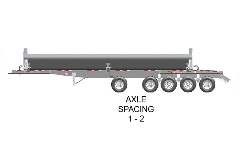 DEMCO 44' Quint Axle Side Dump - (Air Ride)* Front Lift Steer & Rear Lift DEMCO 44' Quint Axle Side Dump - (Air Ride)* Front Lift Steer & Rear Lift - image 1 of 3