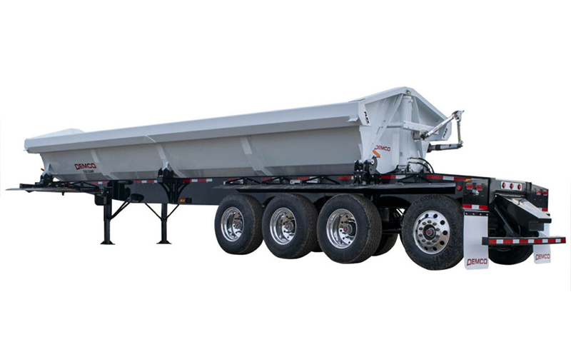 DEMCO 44' Quad Axle Side Dump - Air Ride (Rear Lift Steer) DEMCO 44' Quad Axle Side Dump - Air Ride (Rear Lift Steer) - image 2 of 3
